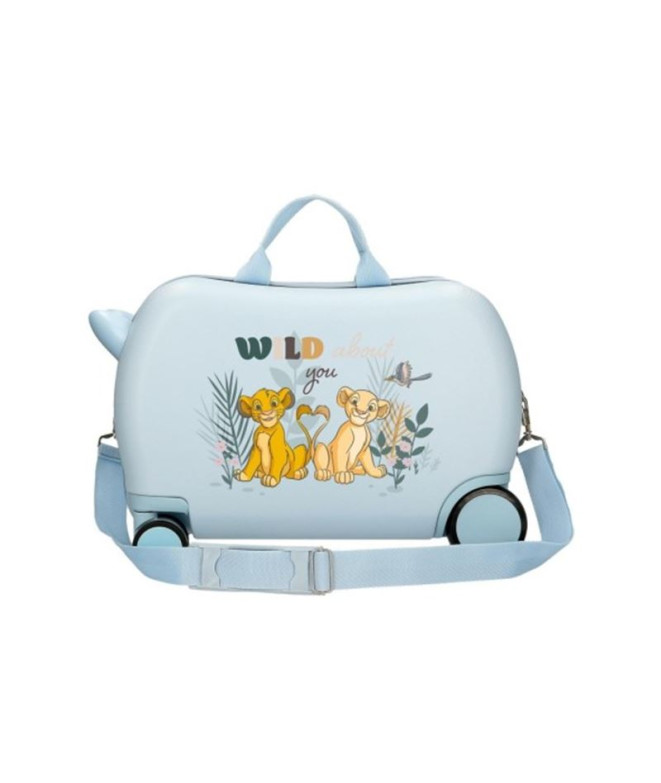 Maleta infantil Disney 4W (2 Multi ) 45Cm Rey...