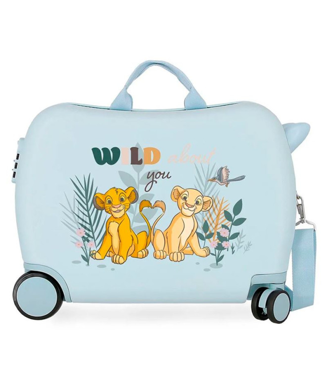 Valise Enfant Disney 4W (2 Multid )Avant La Floraison Le Roi Lion Bleu