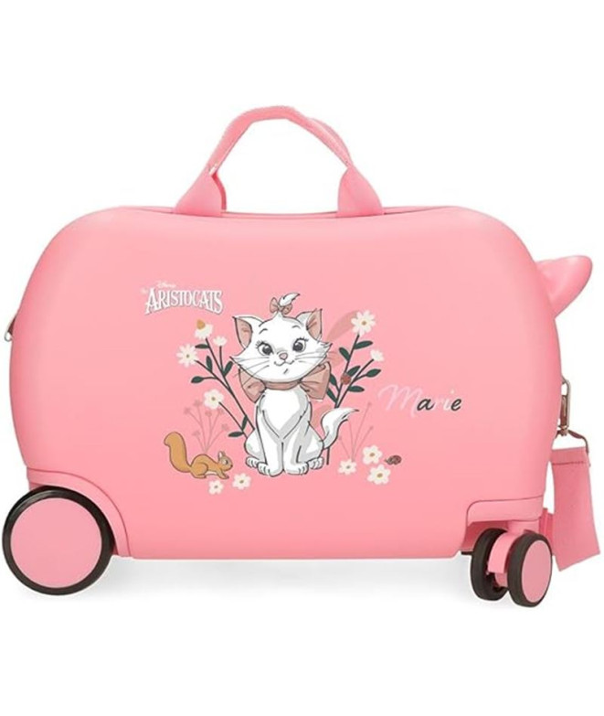 Mala Infantil Disney 4W (2 Multi) 45Cm Os aristogatos Marie Rosa