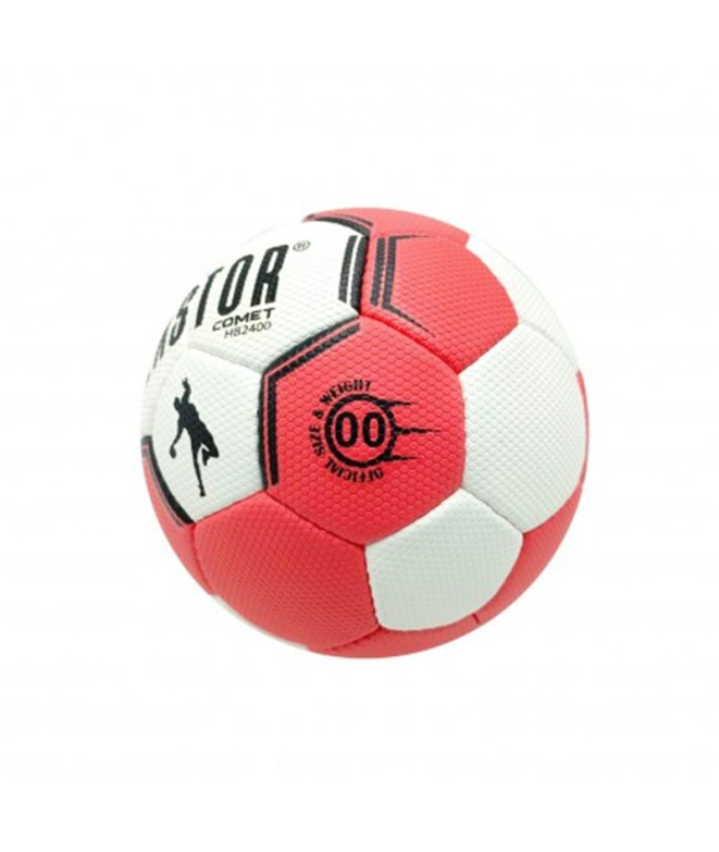 Balón Balonmano Comet Hb2400 Enebe Blanco/Rojo