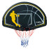 Set Basket Shot Backboard 112X72 Cm Enebe