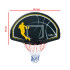 Set Basket Shot Backboard 112X72 Cm Enebe