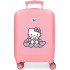 Trolley Abs 50 Cm.4R Hello Kitty Hearts & Dots Rosa