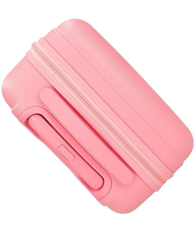 Trolley Abs 50 Cm.4R Hello Kitty Hearts & Dots...