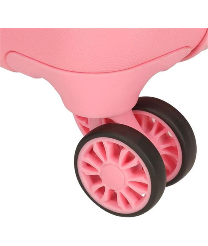 Trolley Abs 50 Cm.4R Hello Kitty Hearts & Dots...