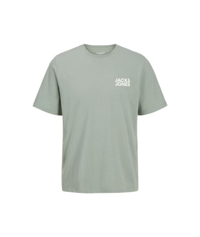 Camiseta Homem Jack & Jones Jjecorp Logo O-Neck Iceberg Green