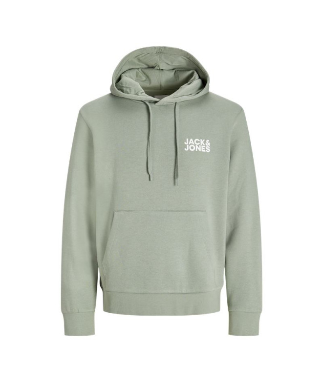 Sudadera Jack & Jones Jjecorp Logo Hombre Iceberg Verde
