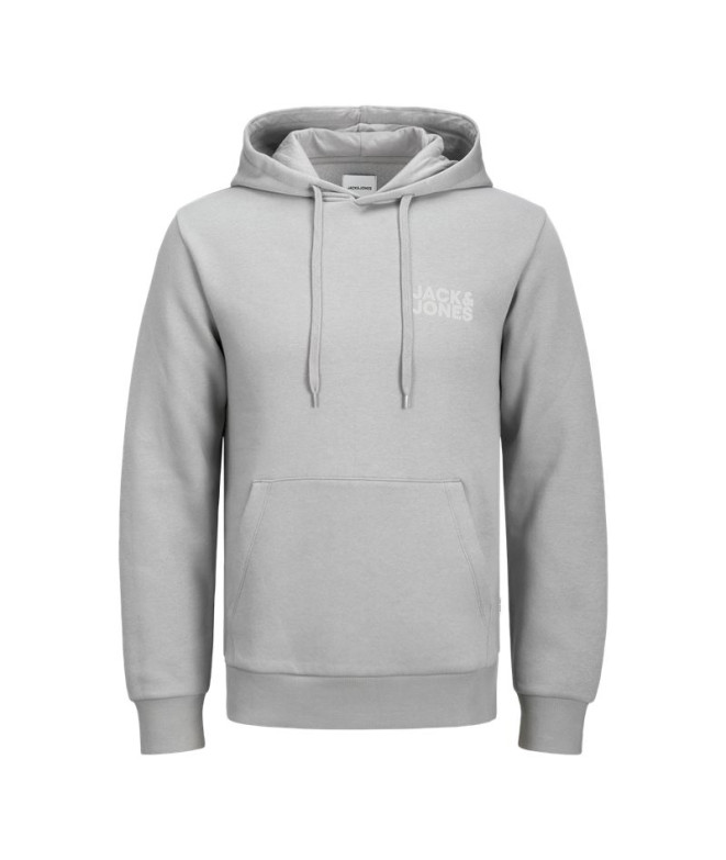 Moletom Homem Jack & Jones Jjecorp Logo Ultimate Cinzento