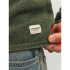 Sudadera Jack asnd Jones Jjehill Knit Crew Neck Hombre Kombu Green
