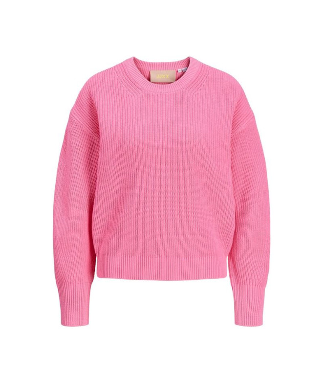 Casaco Jack & Jones Jxmila Twist Twist Crew Neck Knit Morning Glory Mulher