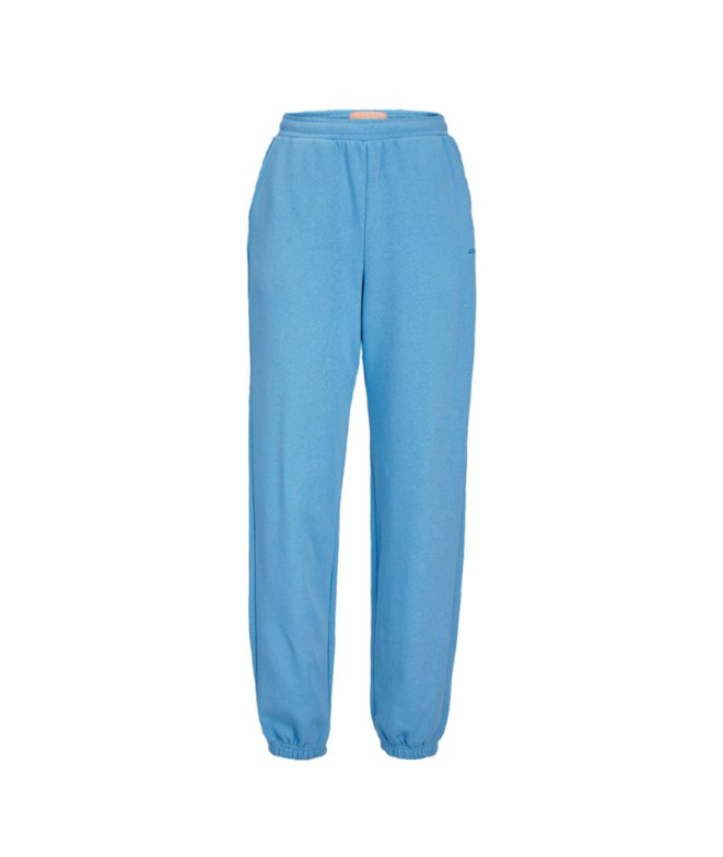 Calça Mulher Jack e Jones Jxabbie Rlx Hw Todos Silver Lake Blue