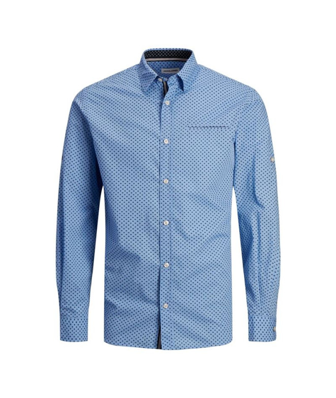 Camisa Jack & Jones remy Detail Hombre Cashmere Blue