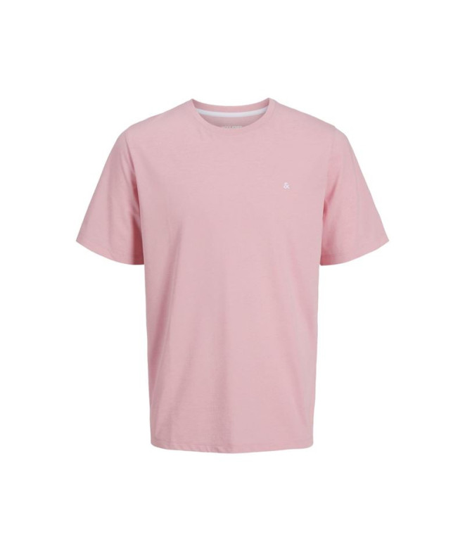 Camiseta Homem Jack and Jones Jjepaulos k Pink Nectar