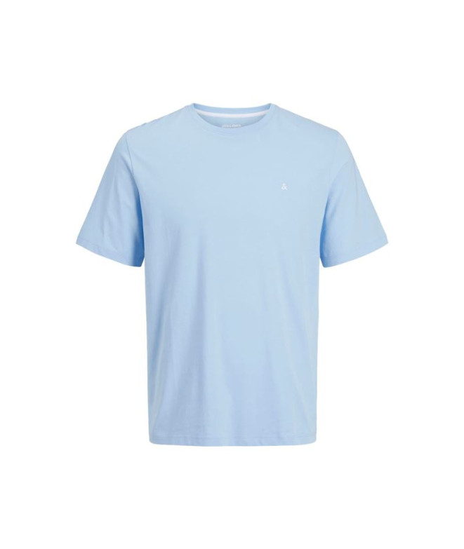 Camiseta Homem Jack and Jones Jjepaulos k Chambray Blue