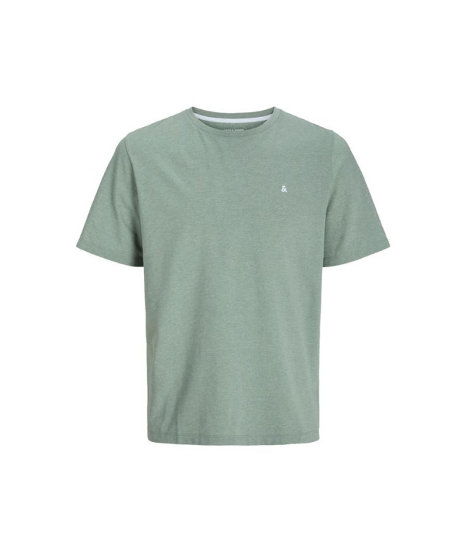 Camiseta Homem Jack and Jones Jjepaulos k Iceberg Green