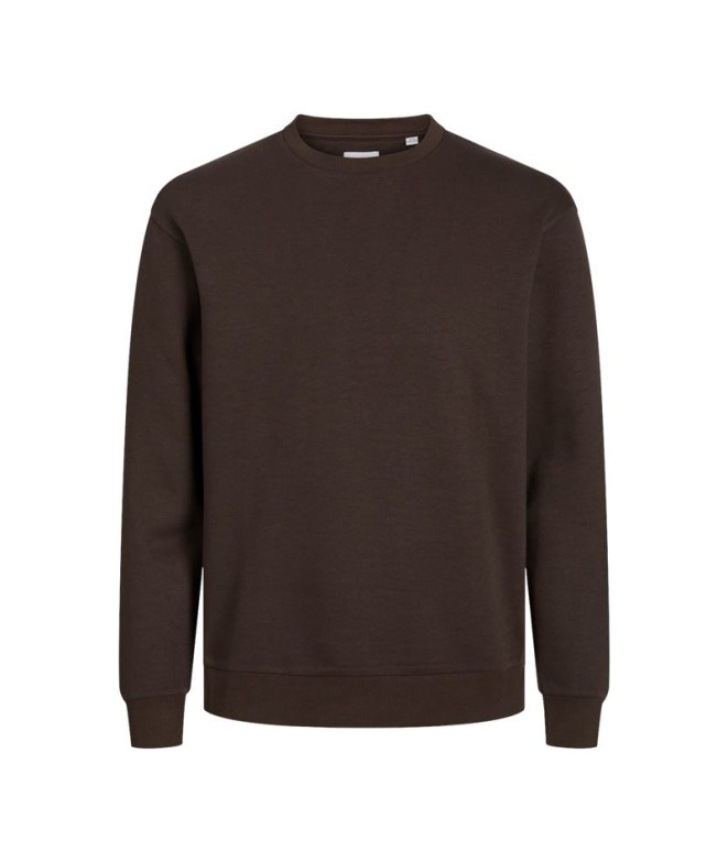 Sudadera Jack & Jones Jjebradley Crew Mulch Hombre