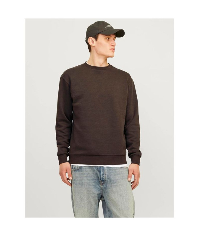 Sudadera Jack & Jones Jjebradley Crew Mulch Hombre