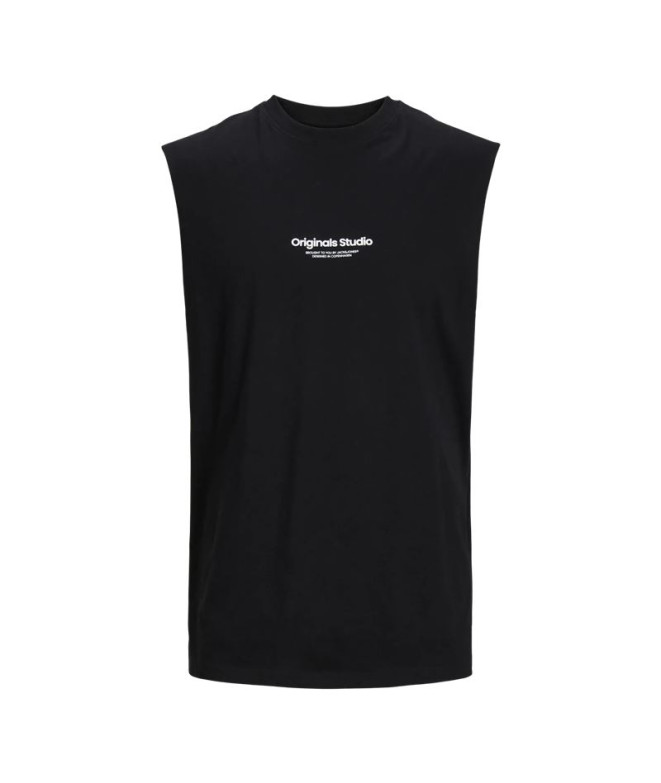 T-shirt Homme Jack & Jones Jorvesterbro Tee-shirt sans manches Sn Black