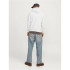 Sudadera Jack and Jones Jjecaleb Varsity Hombre White Melange