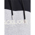 Sweat Jack and Jones Jjelegacy Blocking Noir Homme