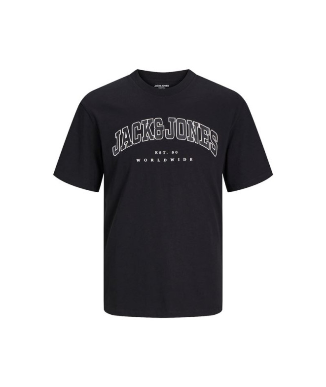 Camiseta Jack and Jones Jjecaleb Varsity O-Neck Preto Menino