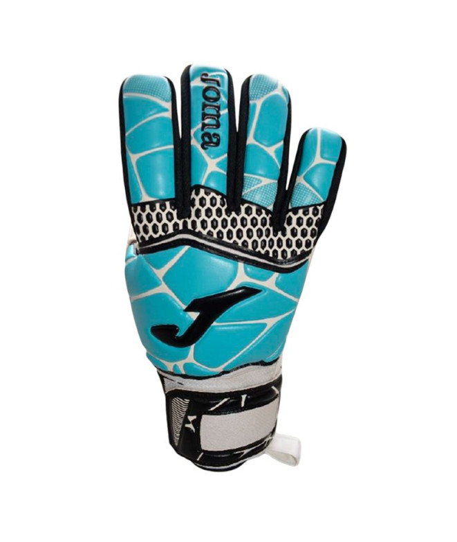 Gants Joma Short de gardien de but Jomas Gk- Pro White Turquoise Enfant