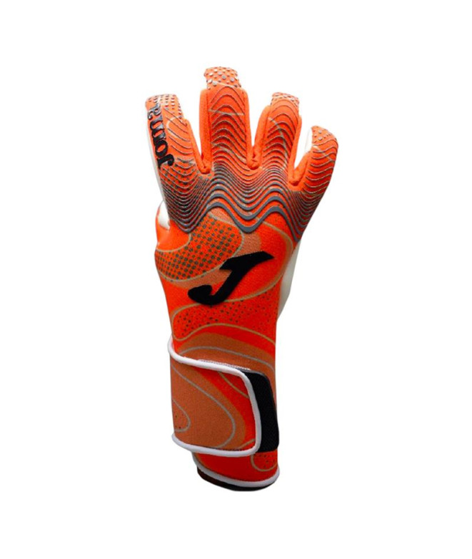 Gants Joma Short de gardien de but Jomas Panther Orange Orange Noir