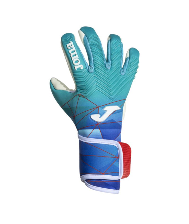 Gants Joma Short de gardien de but Jomas Area 24 Turquoise Fluorine