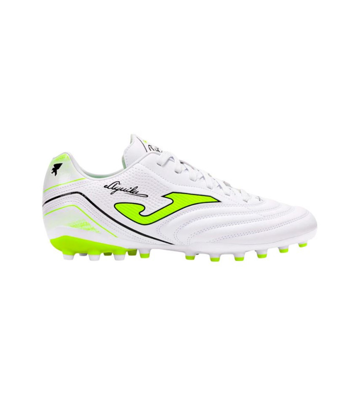 Botas de fútbol Joma Aguila 2502 Blanco Artificial Grass Hombre