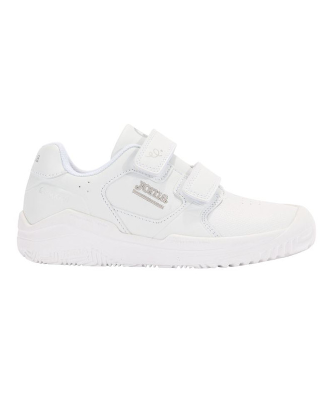 Chaussures Joma Ginkana Jr 2402 Blanc