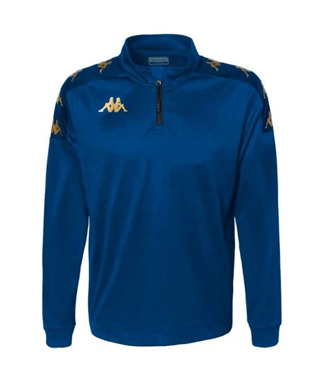 Sudadera Fitness Kappa Gassolo Hombre Blue Sapphire/Blue Md Cobalt