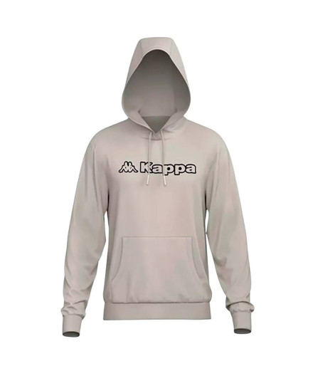 Sudadera Kappa Fogghio Swt Hombre Blanco Whisper Atmósfera Sport