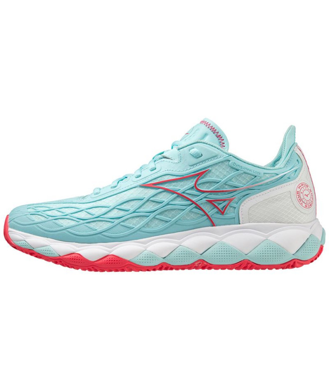 Sapatilhas Tênis Mizuno Mulher por Wave Enforce Tour CC Blue