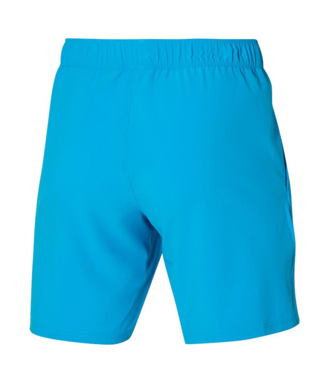 Pantalons Pádel Mizuno par 8 en Flex Blue Homme