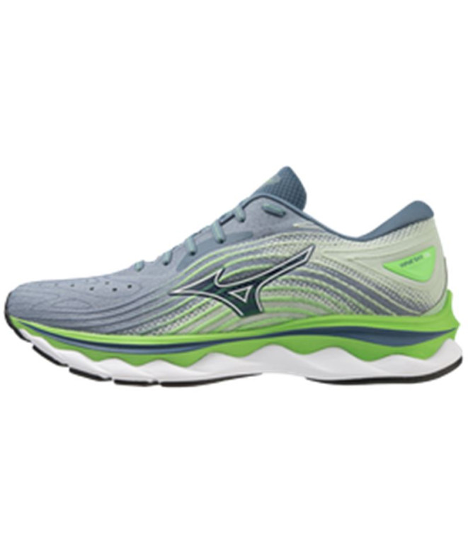 Chaussures Running Mizuno par Wave Sky 6 Blue Homme