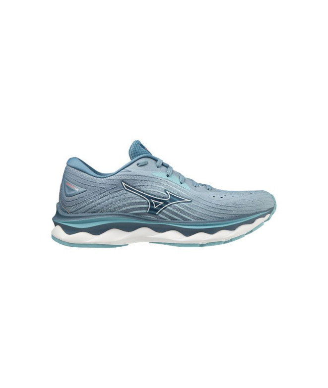 Chaussures Running Mizuno Homme par Wave Sky 6 Blue