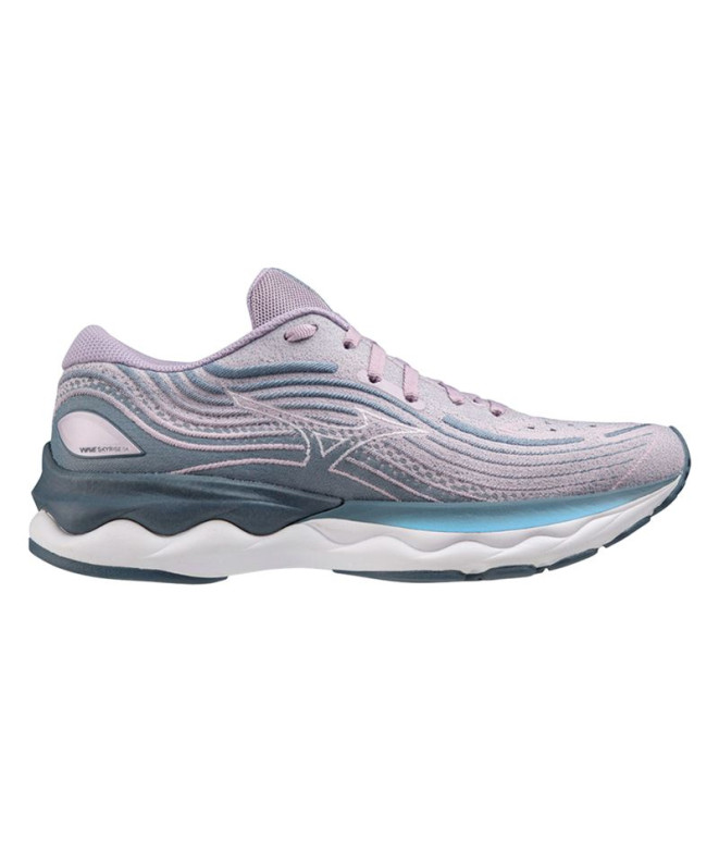Sapatilhas Running Mizuno por Wave Skyrise 4 Lilac Mulher
