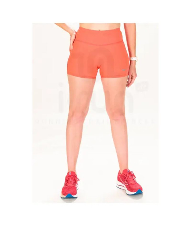 Collants Fitness Mizuno Femme de Core Short Coral