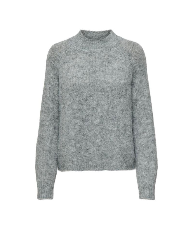Sudadera Only Jdyzoey Life L/S Hn Raglan Pul Mujer Light Grey Melange