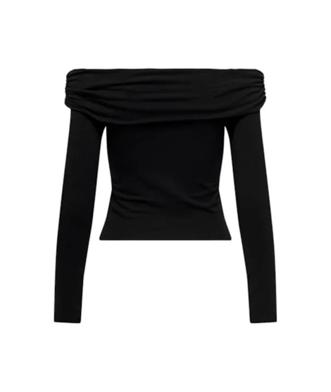 Camiseta Only Onllive Love L/S Off Shoulder Cs...
