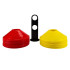 Set Zastor 40 Cones Ag-404 Vermelho/Amarelo