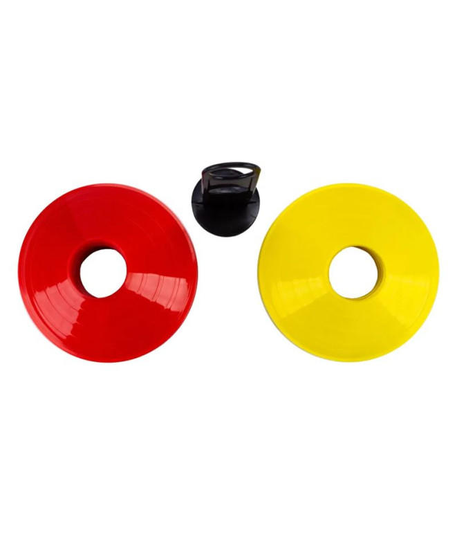 Set Zastor 40 Cônes Ag-404 Rouge/Jaune