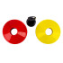 Set Zastor 40 Cones Ag-404 Vermelho/Amarelo