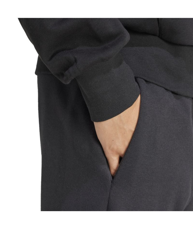 Calça adidas French Terry Homem Lin Preto/Branco