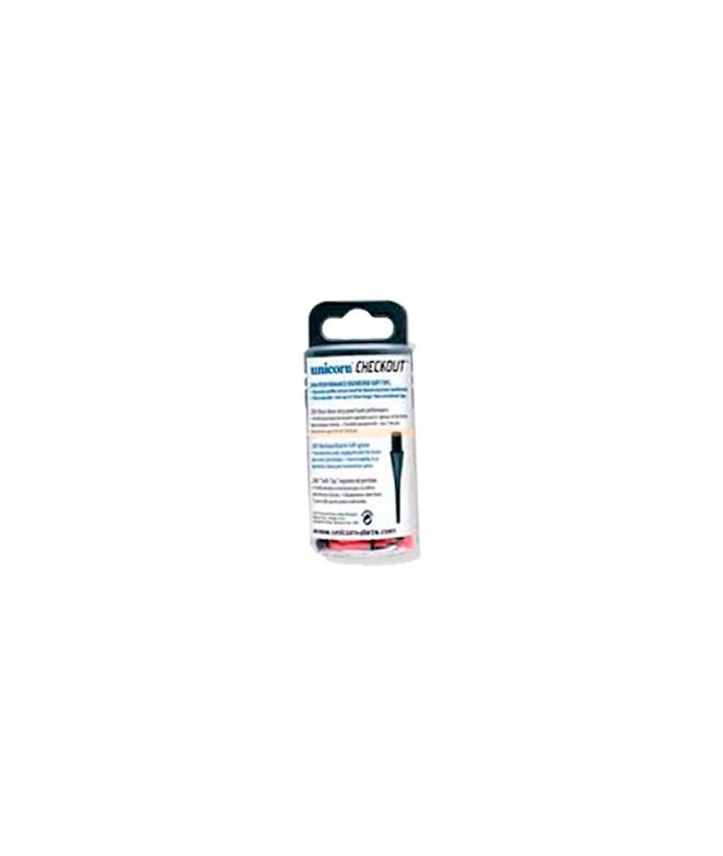 Bote 200 puntas blandas Atipick rojo/negro