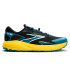 Sapatilhas Trail Brooks Homem da Divide 5 Preto/Azul