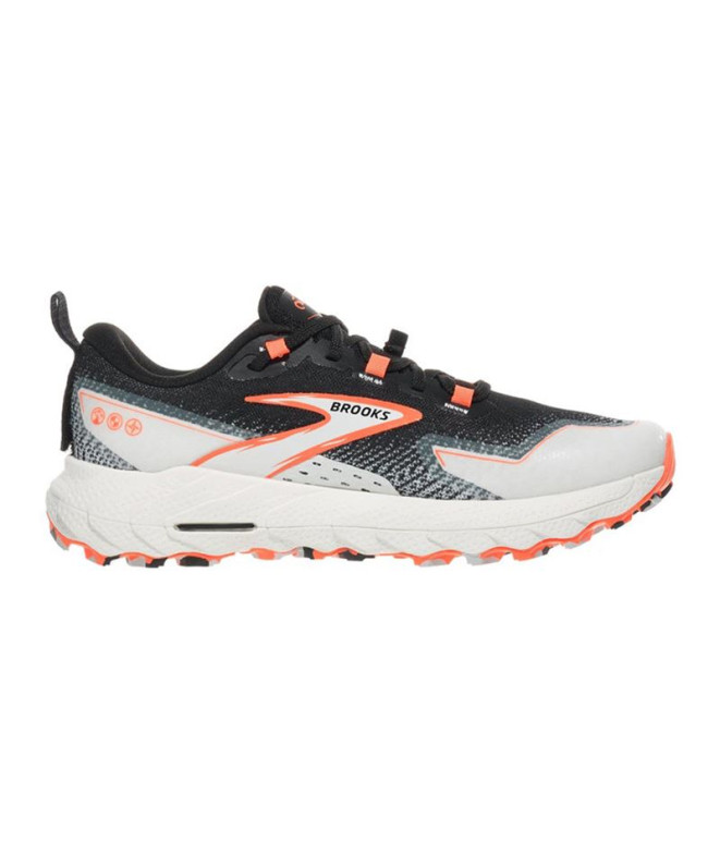 Zapatillas de Trail Brooks Cascadia 18 Mujer Negro/Azul