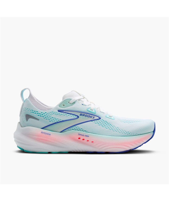 Chaussures Running Brooks Femme de Glycérine 22 Blanc