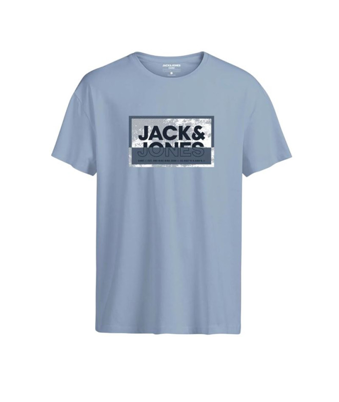 Camiseta Jack and Jones Jcologan k Infantil Subdued Blue