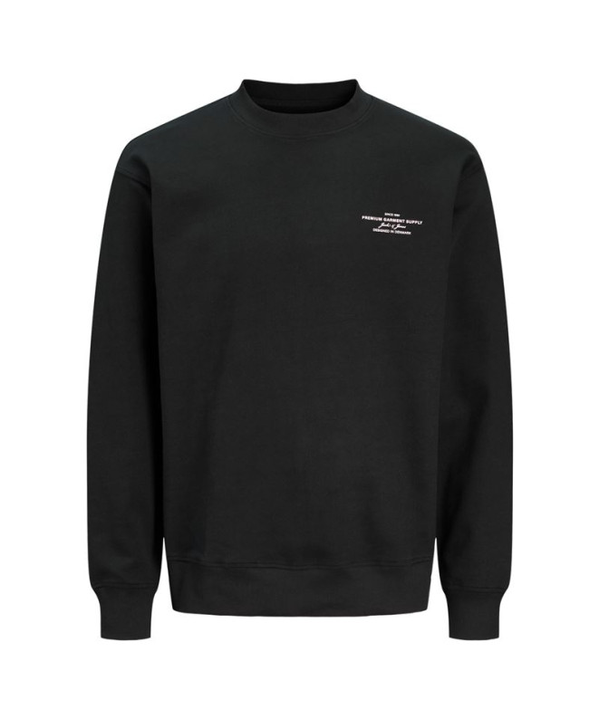 Sudadera Jack and Jones Jprblachad Branding k Hombre Black